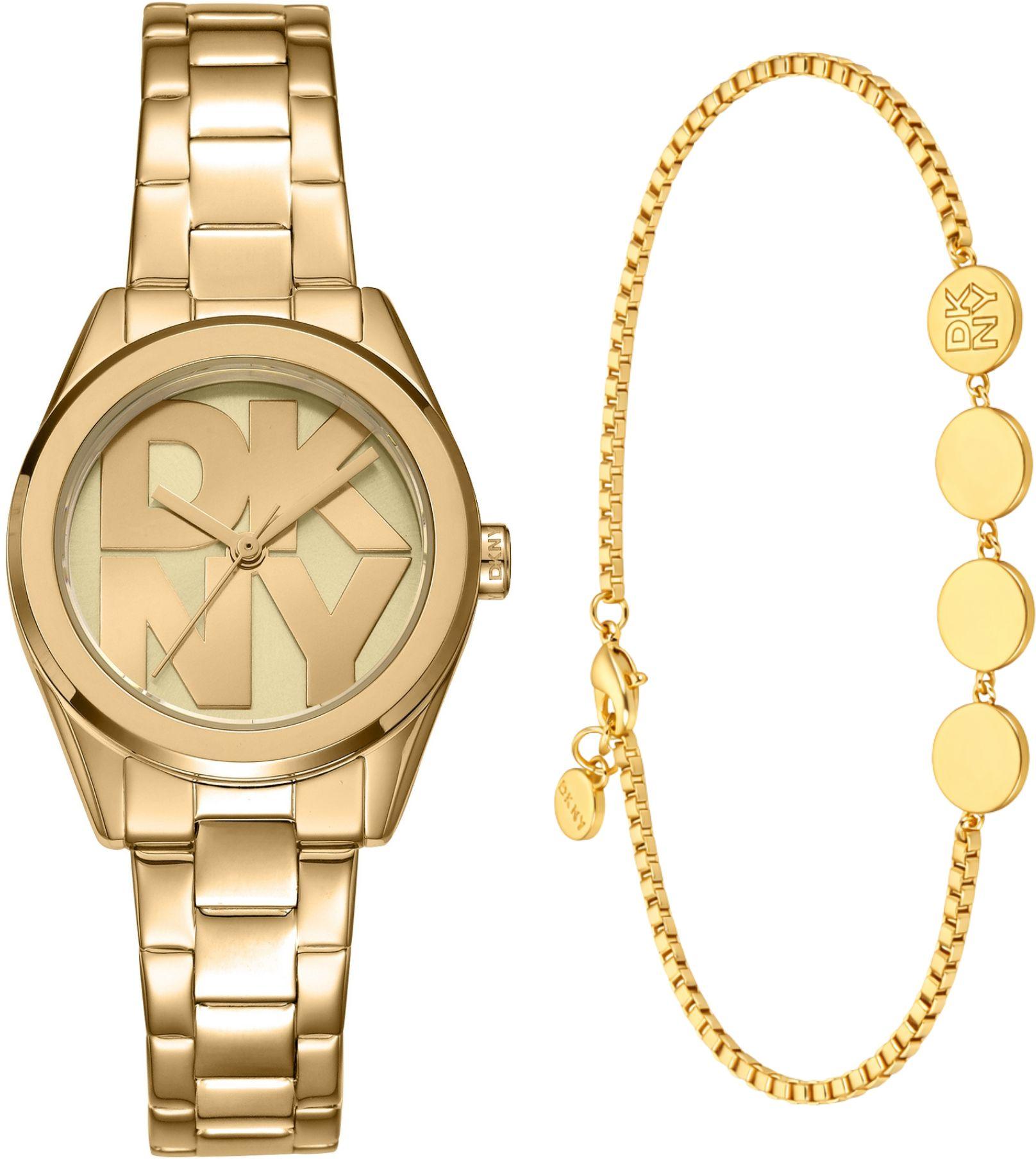 DKNY Logo Watch Set DK1L145M0055 Orologio da polso donna