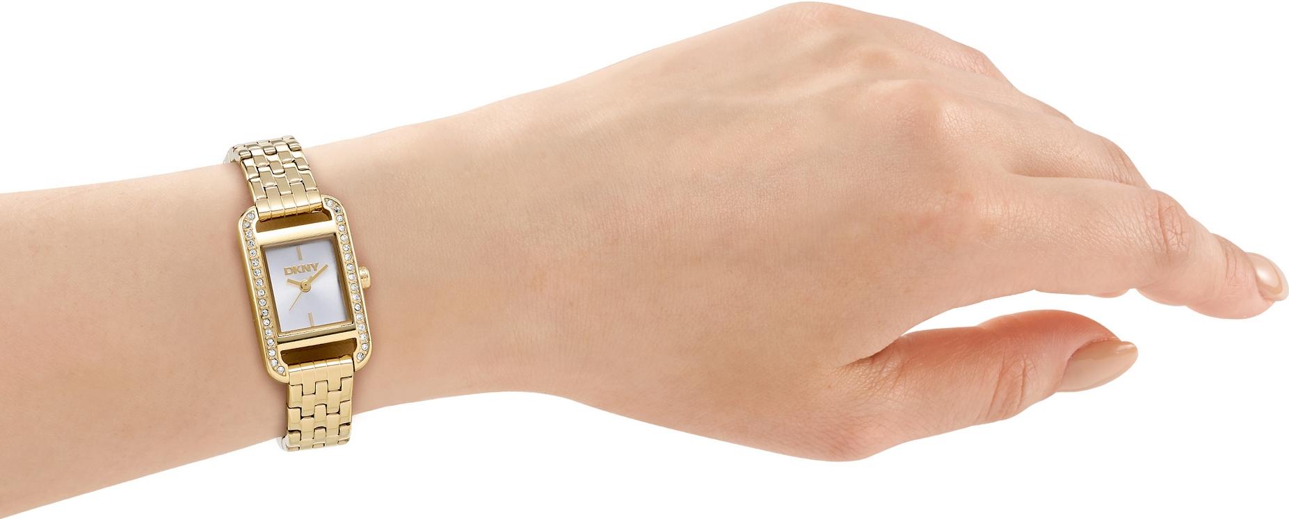 DKNY Signature square DK1L117M0035 Reloj de Pulsera para mujeres