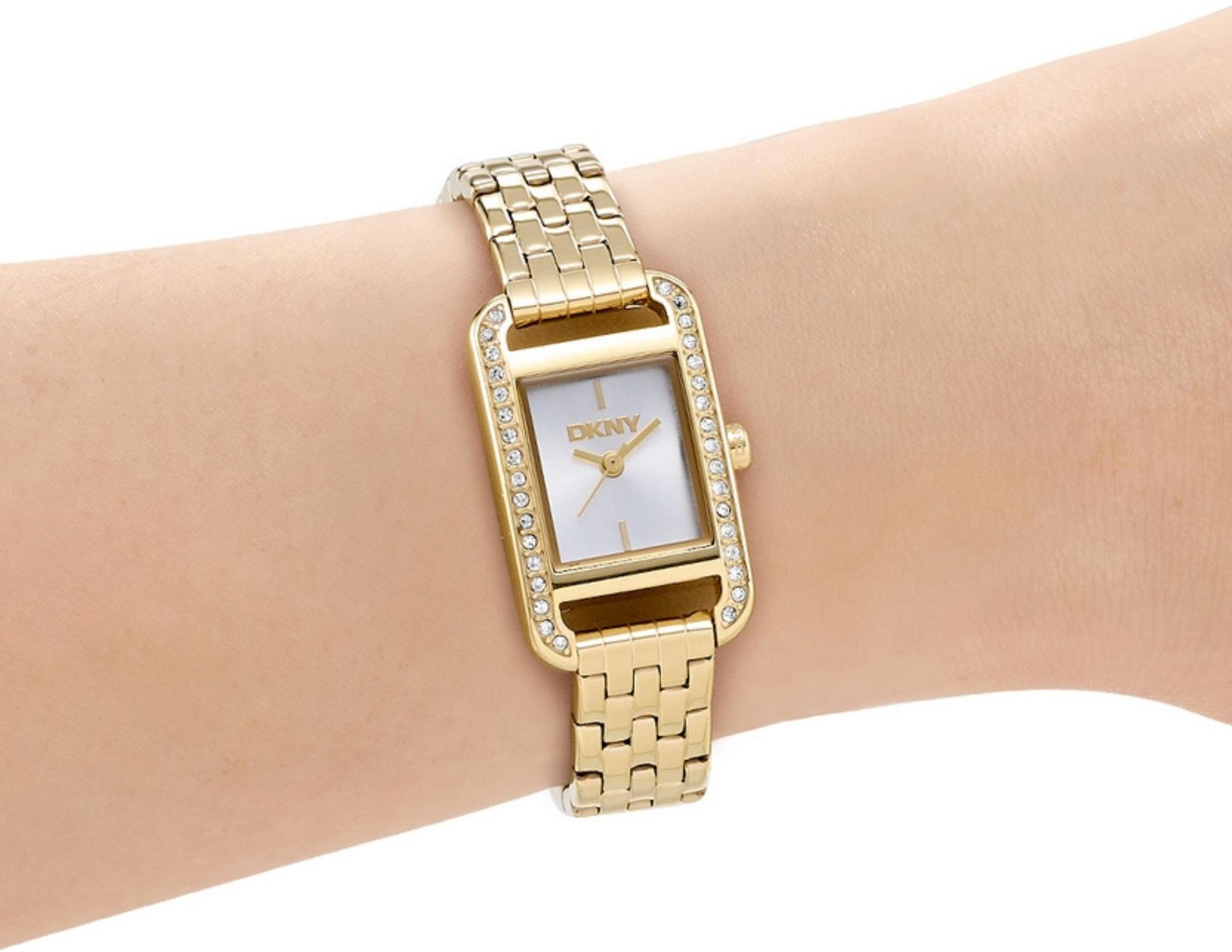 DKNY Signature square DK1L117M0035 Reloj de Pulsera para mujeres