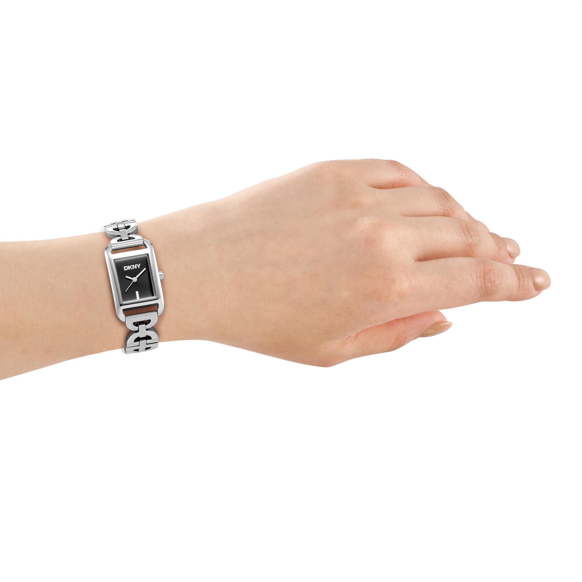 DKNY Open Link square Watch DK1L142M0225 Reloj de Pulsera para mujeres