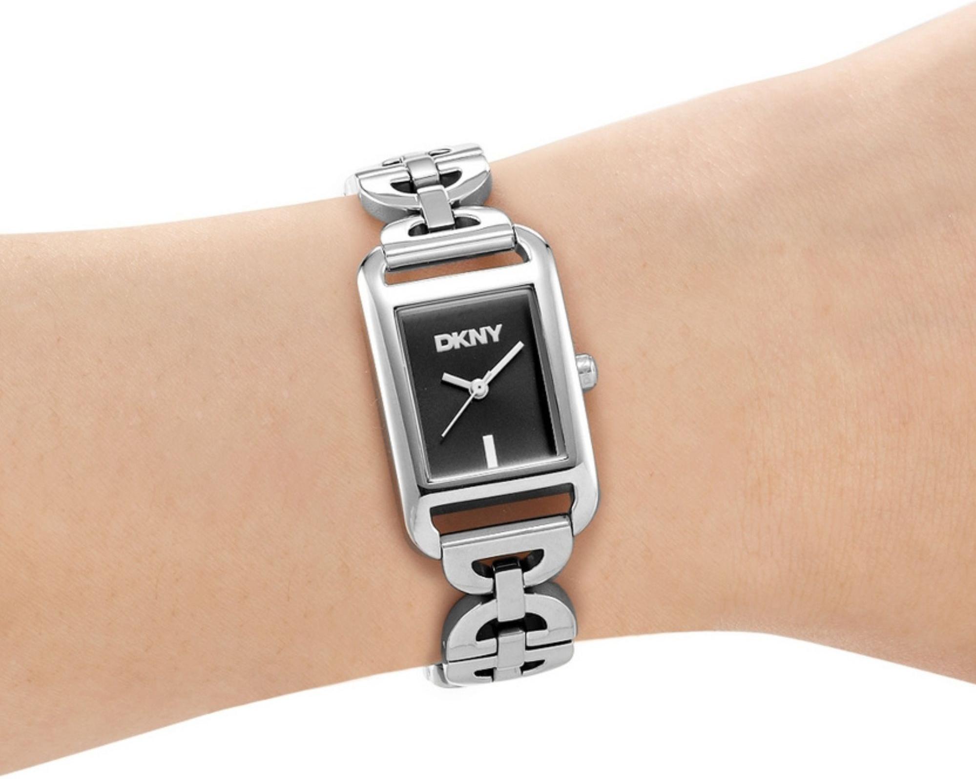 DKNY Open Link square Watch DK1L142M0225 Reloj de Pulsera para mujeres