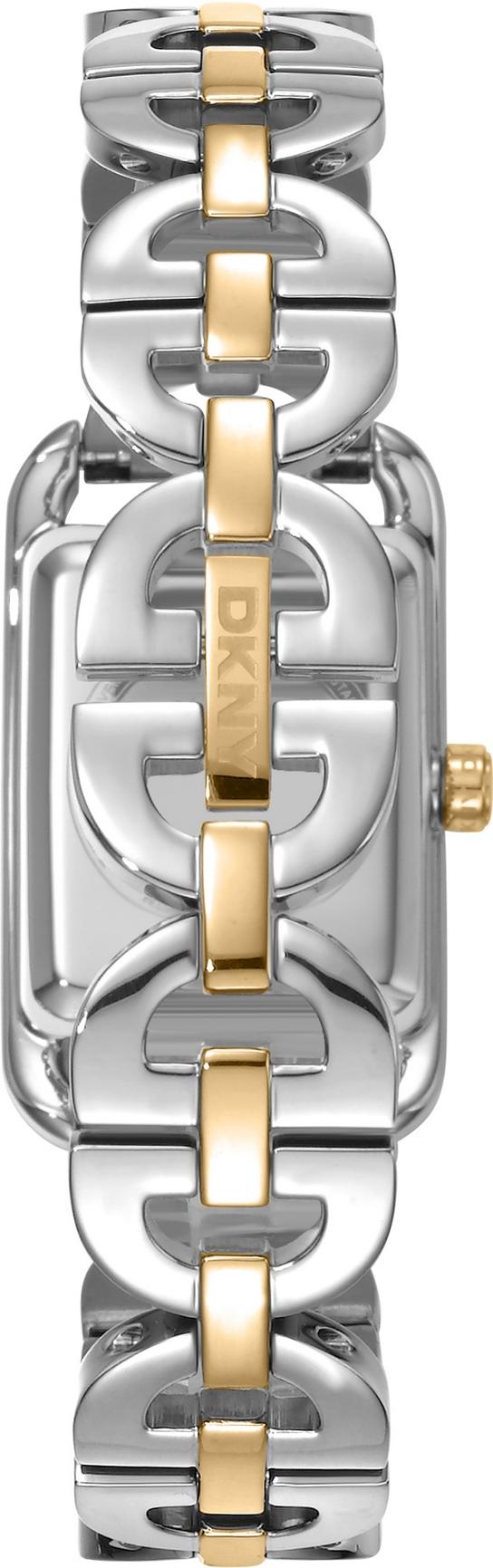 DKNY Open Link square Watch DK1L142M0265 Dames armbandhorloge