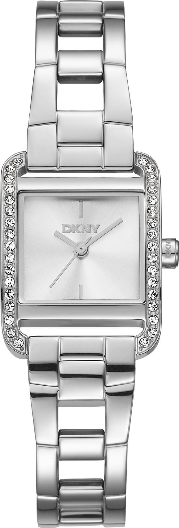 DKNY Mini square DK1L143M0015 Dames armbandhorloge