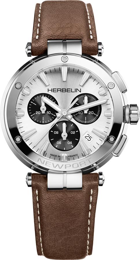 Michel Herbelin NEWPORT 37658AP42MA Mens Chronograph Michel Herbelin NEWPORT 37658AP42MA Mens Chronograph