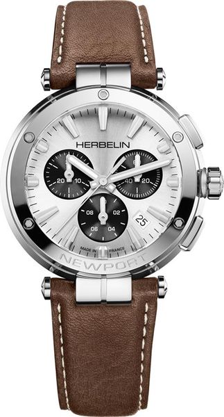 Michel Herbelin NEWPORT 37658AP42MA Cronógrafo para hombres Michel Herbelin NEWPORT 37658AP42MA Cronógrafo para hombres