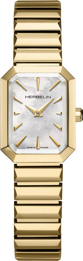 Michel Herbelin OCTOGONE 17556BP1N19 Montre Bracelet pour femmes Cadran en Nacre Michel Herbelin OCTOGONE 17556BP1N19 Montre Bracelet pour femmes Cadran en Nacre