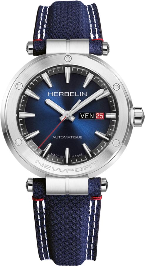 Michel Herbelin NEWPORT 1768A15BL Orologio automatico uomo Michel Herbelin NEWPORT 1768A15BL Orologio automatico uomo