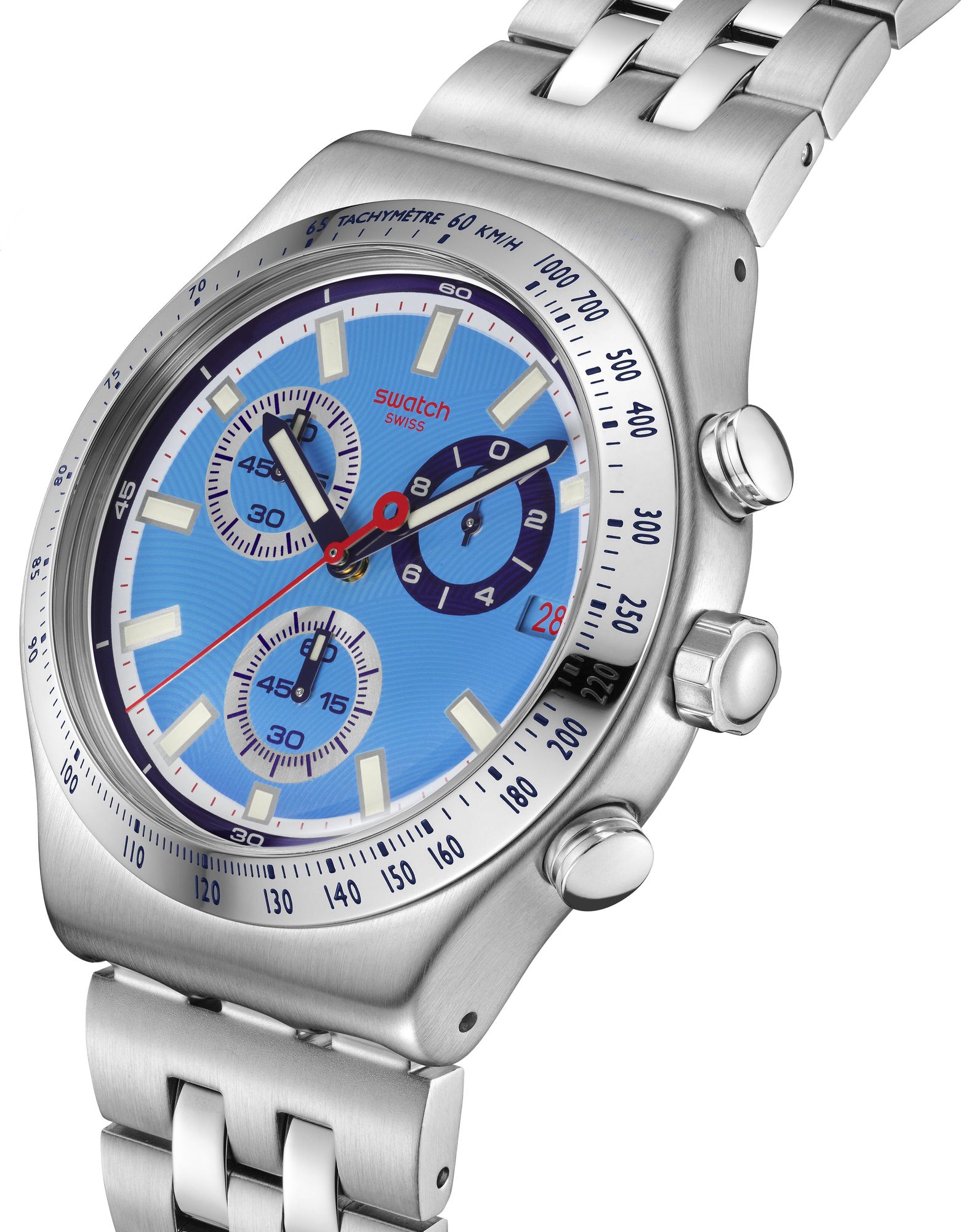 Swatch SKY REFLECTIVE YVS541 Unisexuhr Mit Wechselband Swatch SKY REFLECTIVE YVS541 Unisexuhr Mit Wechselband