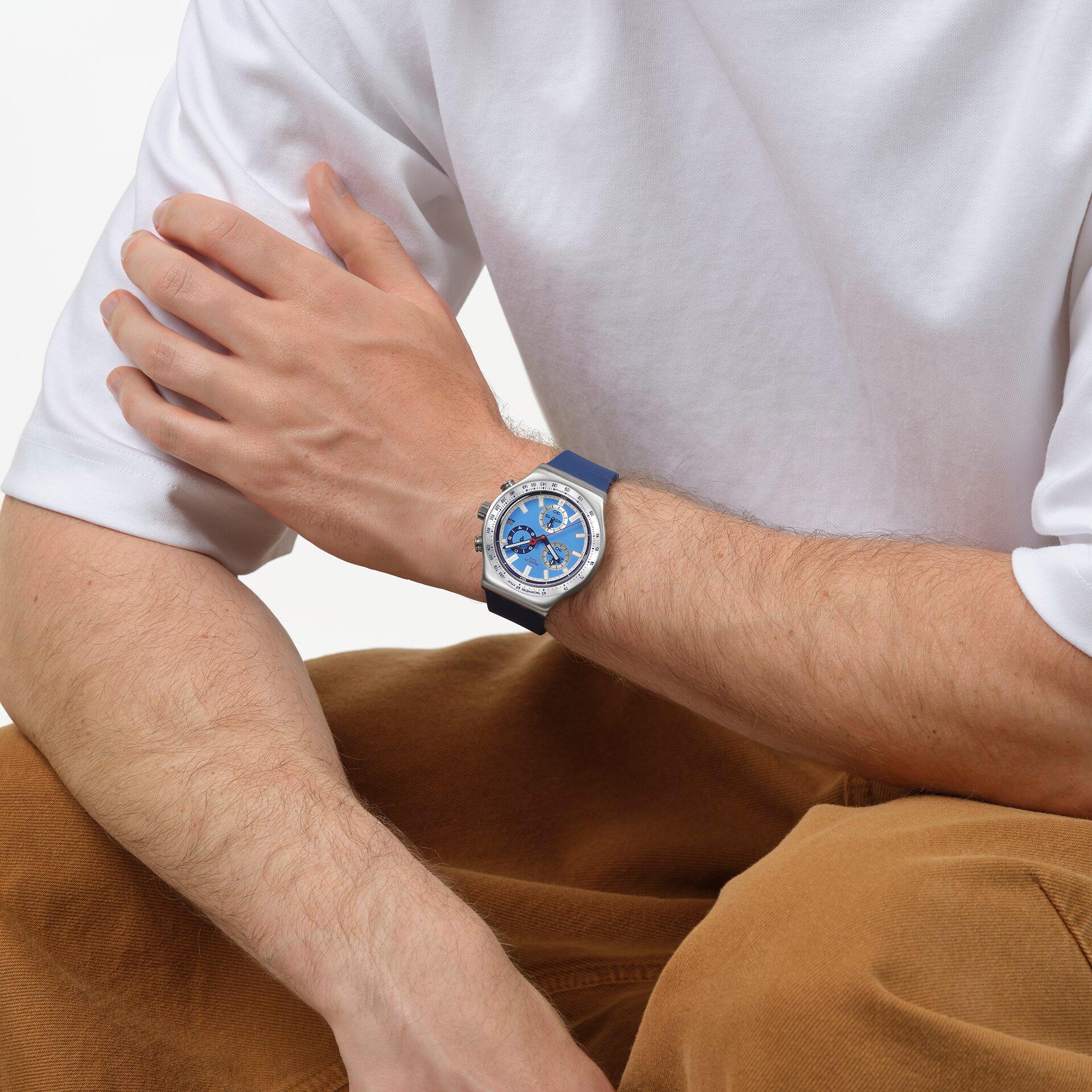 Swatch SKY REFLECTIVE YVS541 Unisexuhr Mit Wechselband Swatch SKY REFLECTIVE YVS541 Unisexuhr Mit Wechselband