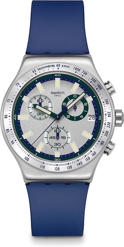 Swatch BLUE REFLECTIVE YVS539 Unisexuhr Mit Wechselband Swatch BLUE REFLECTIVE YVS539 Unisexuhr Mit Wechselband