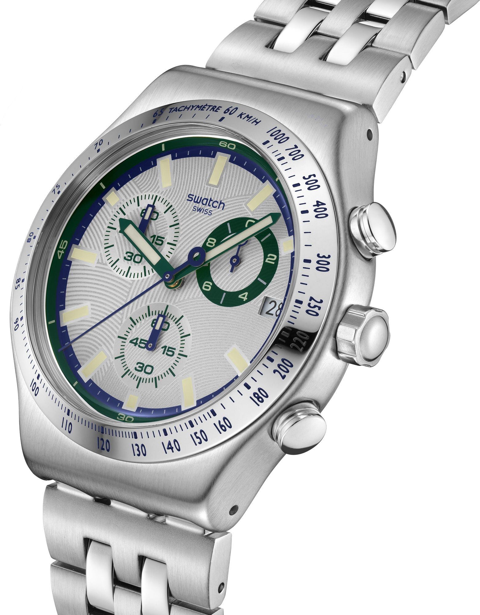 Swatch BLUE REFLECTIVE YVS539 Unisexuhr Mit Wechselband Swatch BLUE REFLECTIVE YVS539 Unisexuhr Mit Wechselband