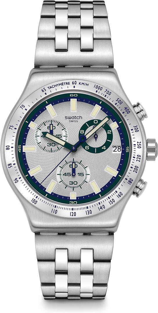 Swatch BLUE REFLECTIVE YVS539 Unisexuhr Mit Wechselband Swatch BLUE REFLECTIVE YVS539 Unisexuhr Mit Wechselband