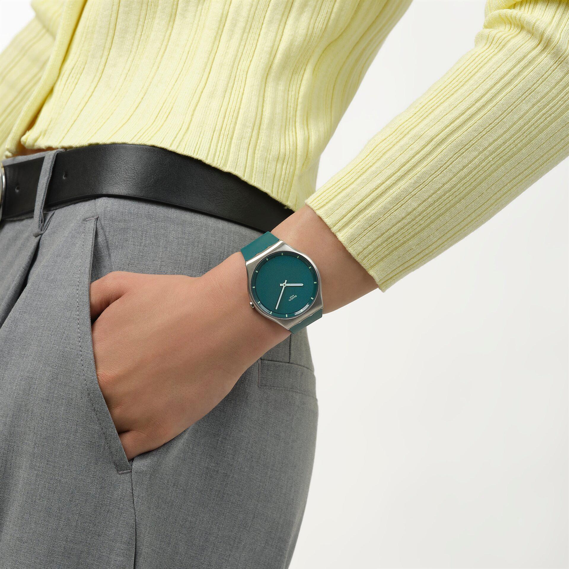 Swatch PONDERING PATTERNS SS07S155 Unisexuhr Swatch PONDERING PATTERNS SS07S155 Unisexuhr