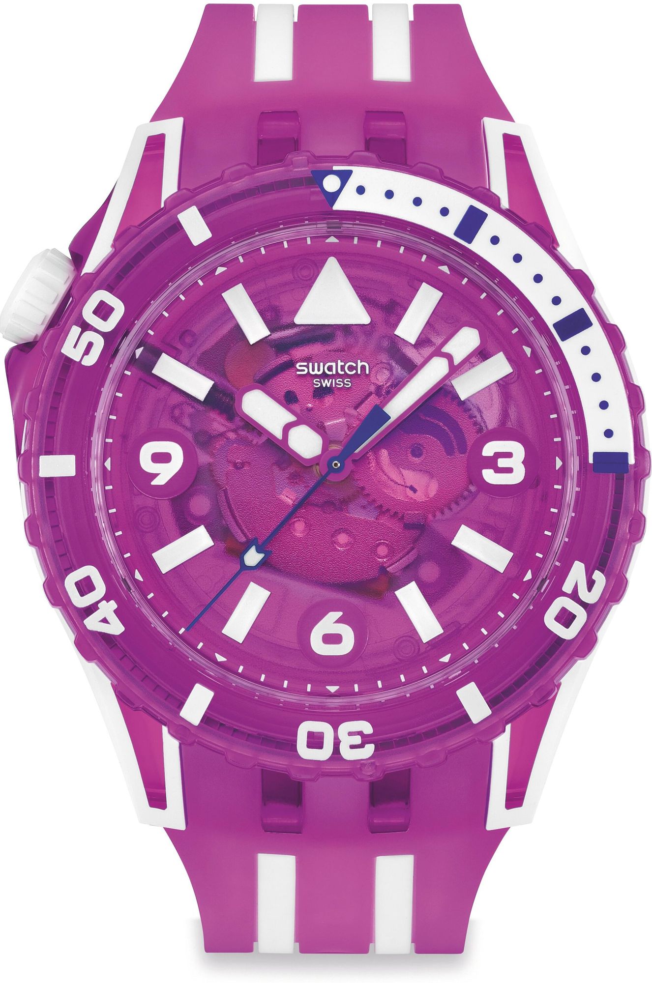 Swatch FLOWER HAT SSCU09P100 Unisexuhr Swatch FLOWER HAT SSCU09P100 Unisexuhr