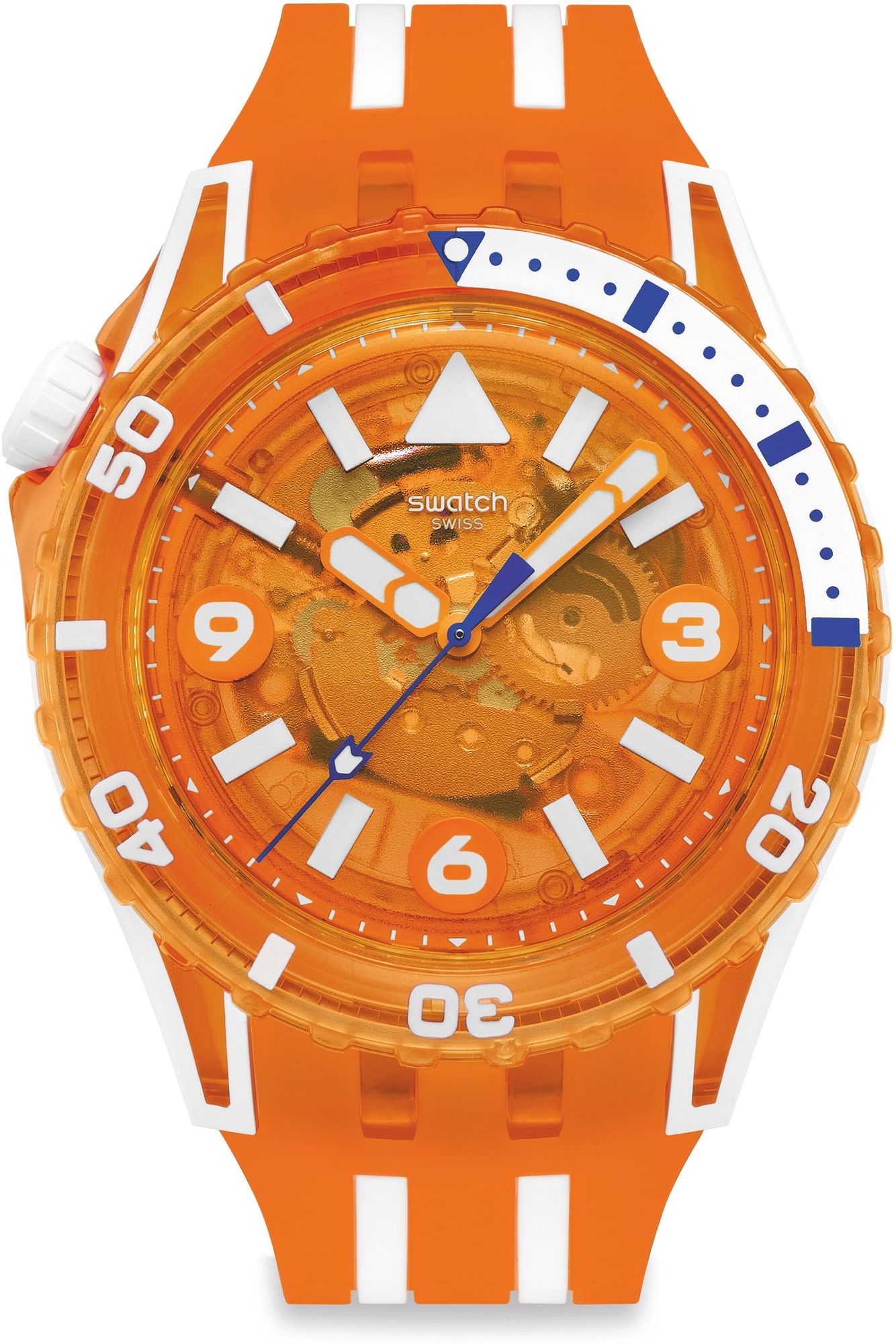Swatch PACIFIC SEA NETTLE SSCU09O100 Unisexuhr Swatch PACIFIC SEA NETTLE SSCU09O100 Unisexuhr
