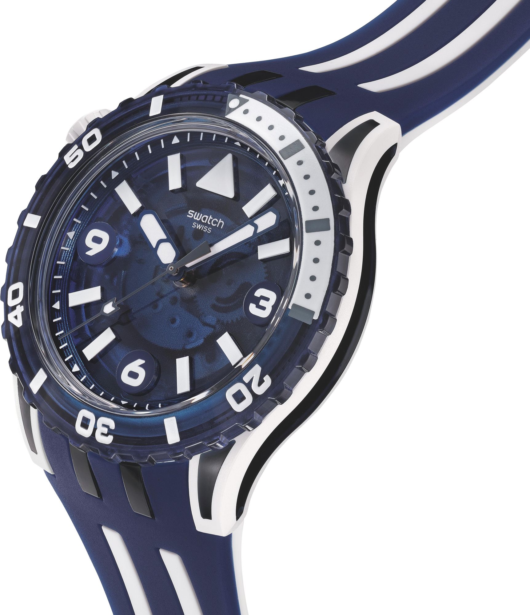 Swatch SEA WASP SSCU09N100 Unisexuhr Swatch SEA WASP SSCU09N100 Unisexuhr