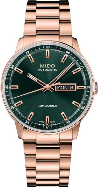 Mido COMMANDER II Datoday M0214303309100 Herren Automatikuhr PVD Beschichtet Mido COMMANDER II Datoday M0214303309100 Herren Automatikuhr PVD Beschichtet