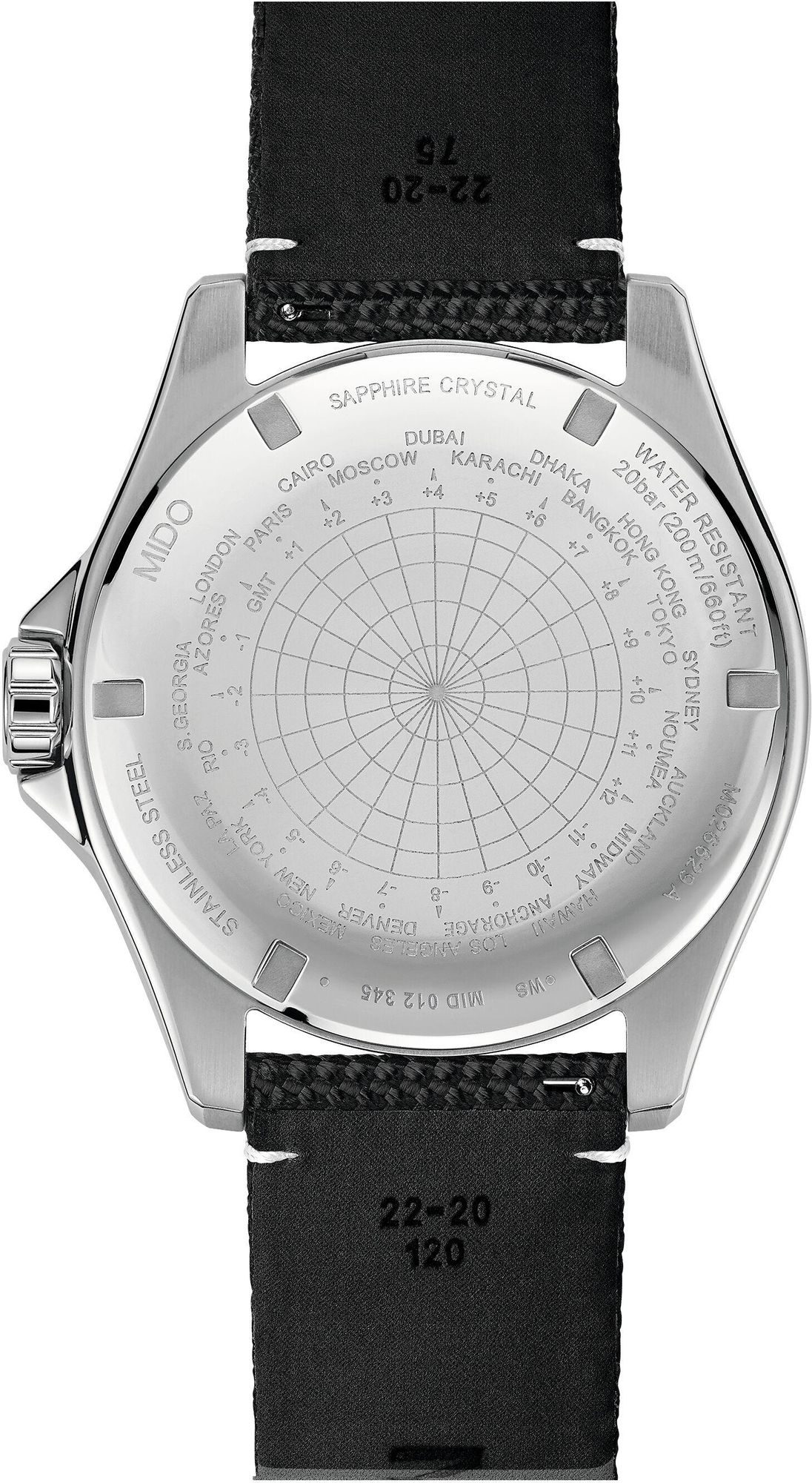 Mido OS CAPTAIN GMT M0266291705101 Reloj Automático para hombres Mido OS CAPTAIN GMT M0266291705101 Reloj Automático para hombres
