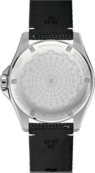 Mido OS CAPTAIN GMT M0266291705101 Herren Automatikuhr Mido OS CAPTAIN GMT M0266291705101 Herren Automatikuhr