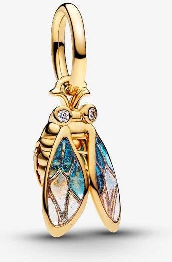 Pandora Cicada Dangle Charm 764490C01 Pendente charm Pandora Cicada Dangle Charm 764490C01 Pendente charm