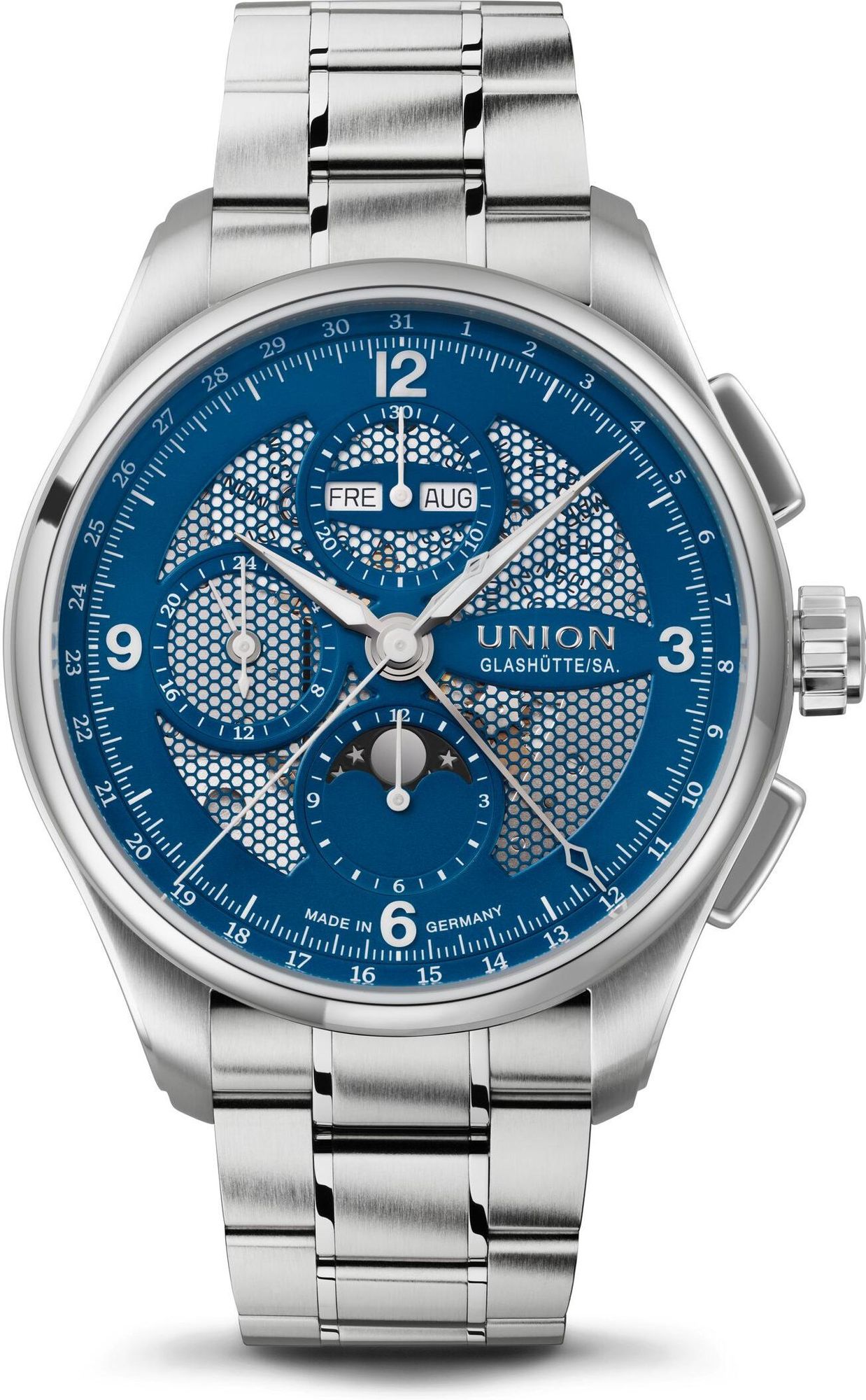 Union Glashütte Belisar Chronograph Mondphase D014.425.11.042.00 Automatic Mens Chronograph Union Glashütte Belisar Chronograph Mondphase D014.425.11.042.00 Automatic Mens Chronograph