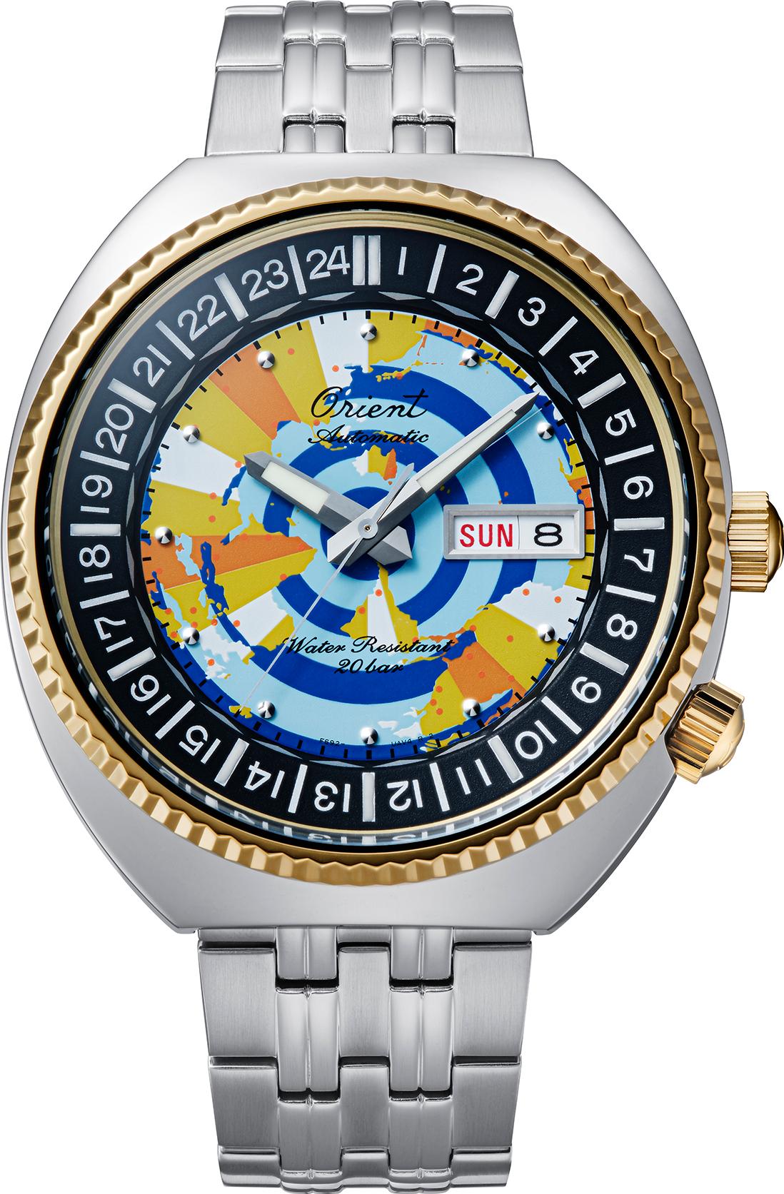 Orient World Map RA-AA0E08Y39B Reloj Automático para hombres