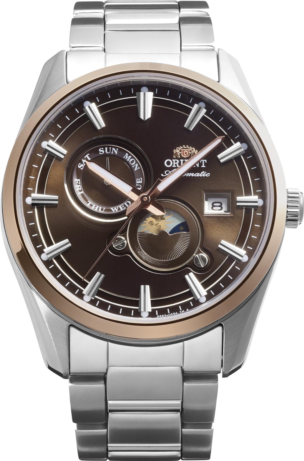 Orient Sun and Moon Stretto Day & Night RA-AK0313Y30B Montre Automatique pour hommes