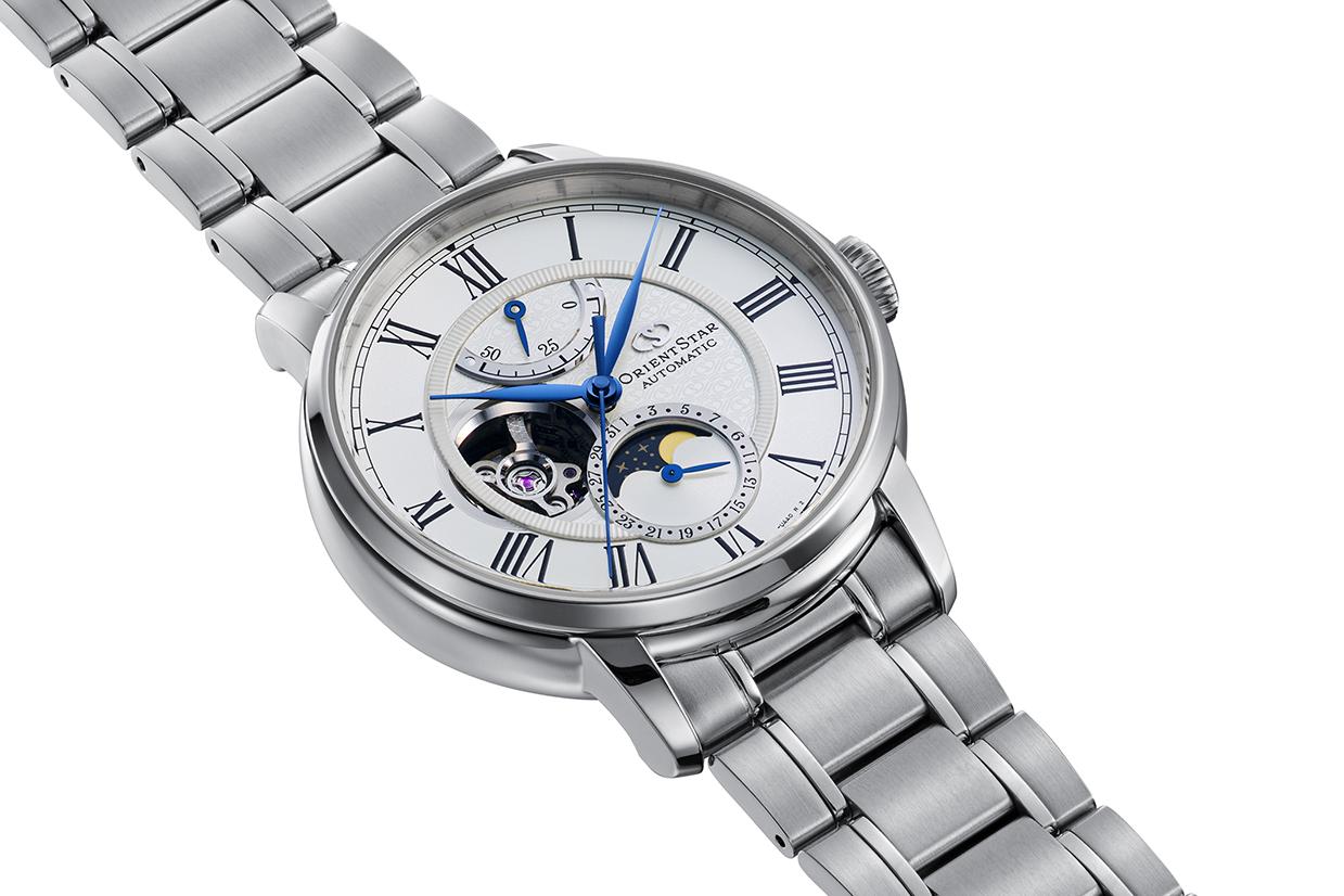 Orient M45 F7 Mechanical Moon Phase RE-BT0005S00B Montre Automatique pour hommes