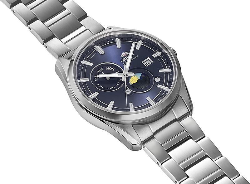 Orient Sun and Moon Stretto Day & Night RA-AK0315L30B Montre Automatique pour hommes