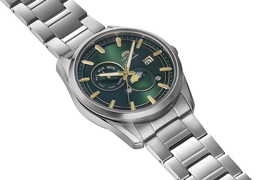 Orient Sun and Moon Stretto Day & Night RA-AK0314E30B Montre Automatique pour hommes