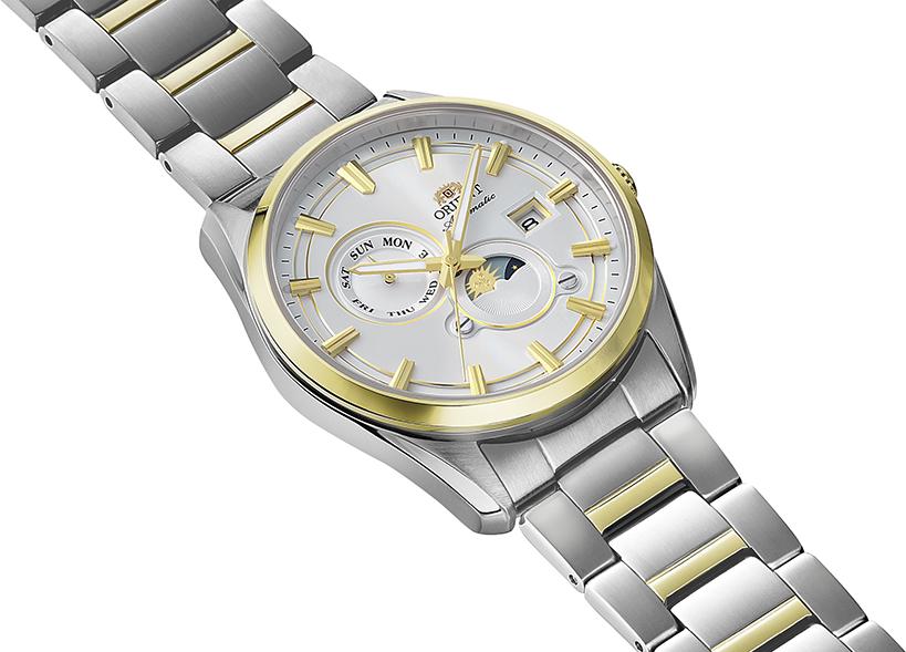 Orient Sun and Moon Stretto Day & Night RA-AK0312S30B Montre Automatique pour hommes