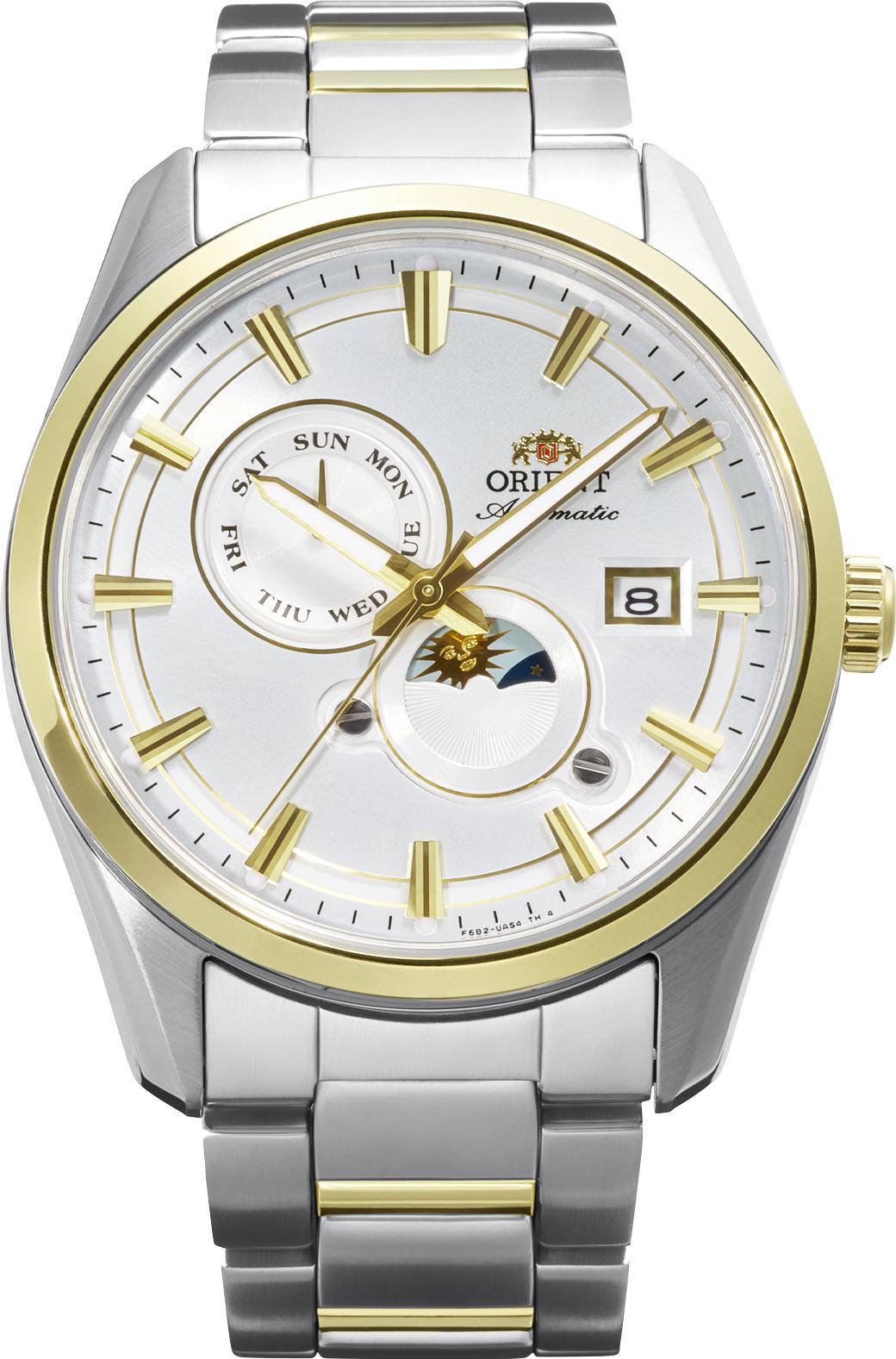 Orient Sun and Moon Stretto Day & Night RA-AK0312S30B Montre Automatique pour hommes