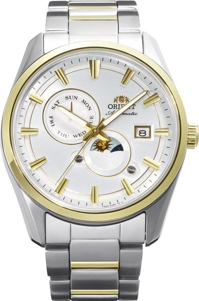 Orient Sun and Moon Stretto Day & Night RA-AK0312S30B Montre Automatique pour hommes Orient Sun and Moon Stretto Day & Night RA-AK0312S30B Montre Automatique pour hommes
