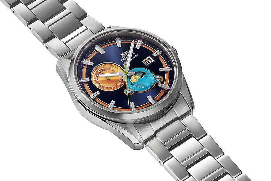 Orient Sun and Moon Stretto Day & Night Limited Edition RA-AK0316L30B Montre Automatique pour hommes