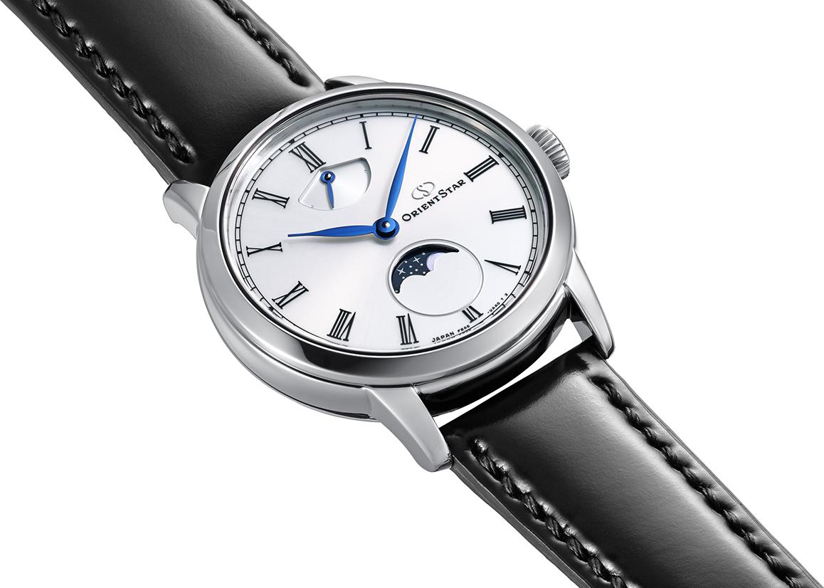Orient M45 F8 Mechanical Moon Phase Hand Winding RE-BW0004S00B Automatisch horloge voor heren