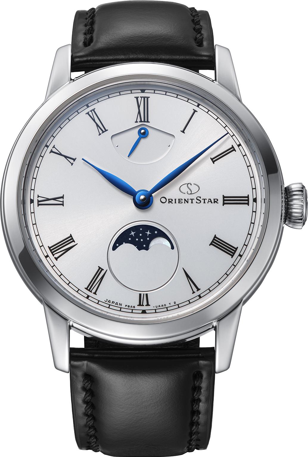 Orient M45 F8 Mechanical Moon Phase Hand Winding RE-BW0004S00B Automatisch horloge voor heren