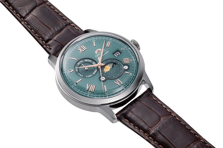 Orient Sun & Moon RA-AK0805E30B Montre Automatique pour hommes