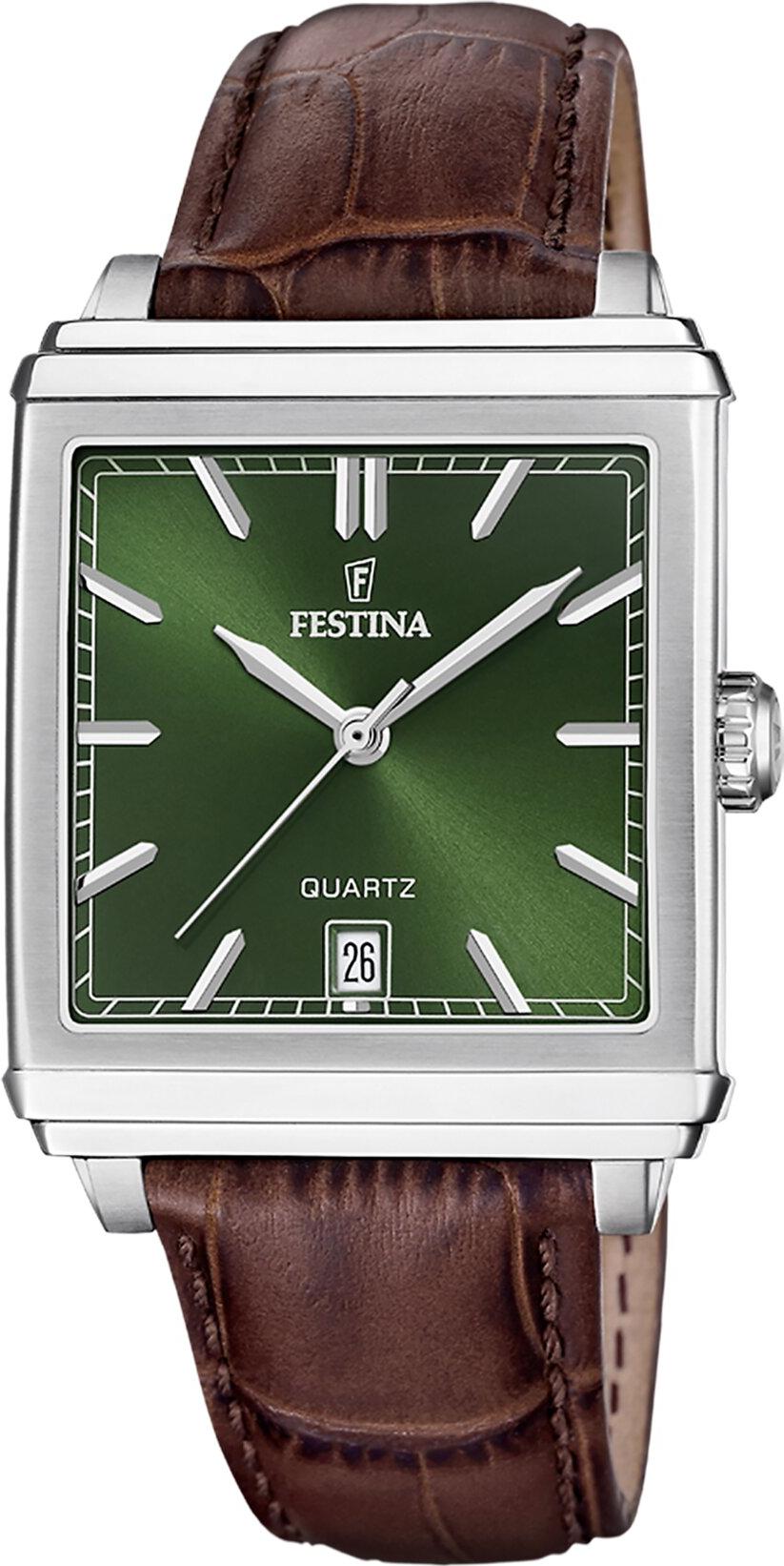 Festina ON THE SQUARE F20681/7 Montre-Bracelet pour hommes Festina ON THE SQUARE F20681/7 Montre-Bracelet pour hommes
