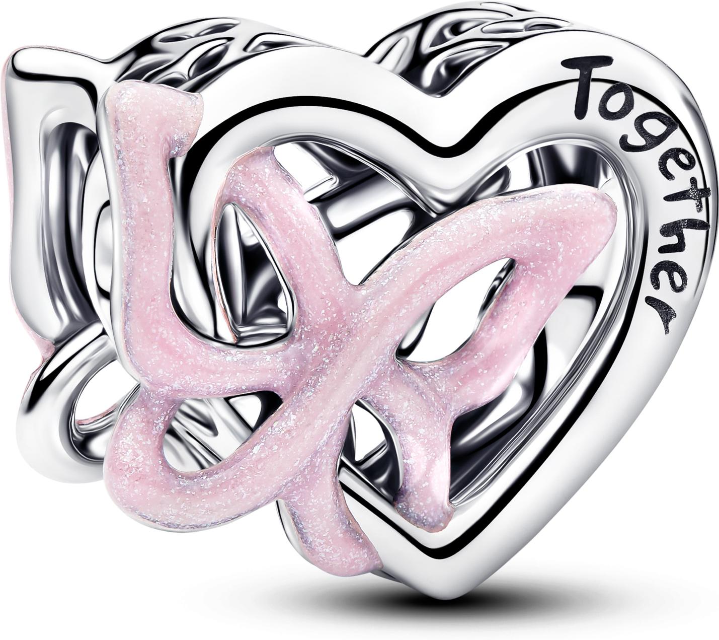 Pandora Entwined Heart & Butterfly Charm 794475C01 Charm Anhänger Pandora Entwined Heart & Butterfly Charm 794475C01 Charm Anhänger