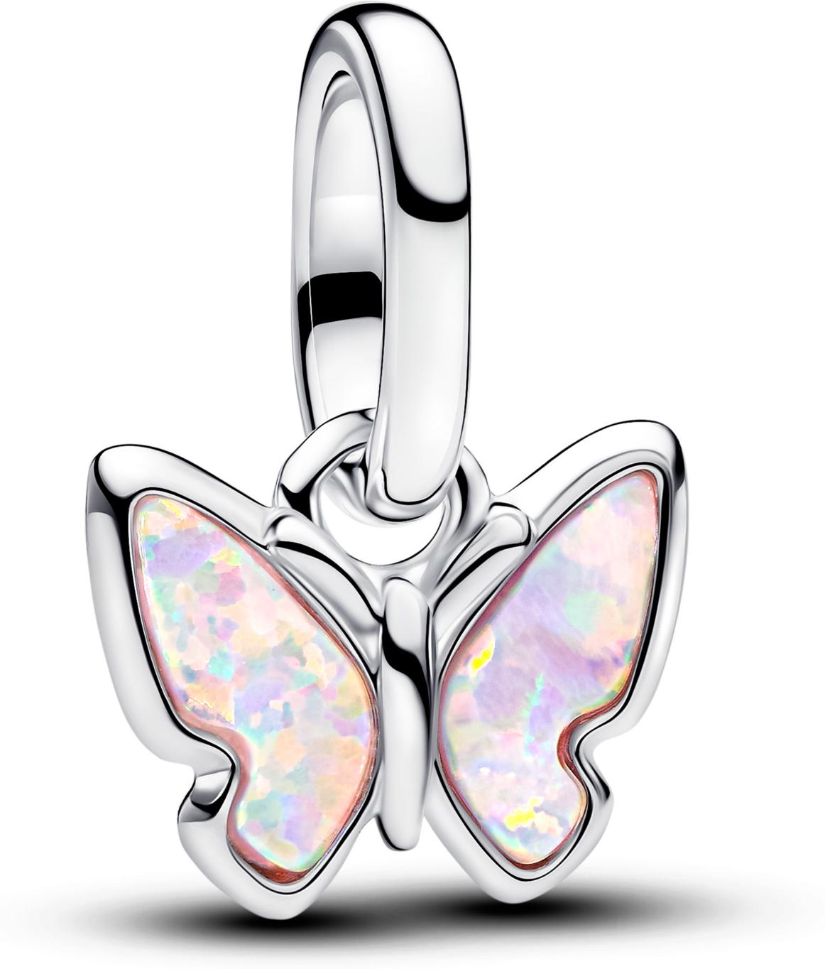 Pandora Pink Butterfly Mini Dangle Charm 793825C01 Pendiente Charm Pandora Pink Butterfly Mini Dangle Charm 793825C01 Pendiente Charm
