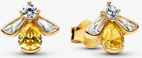 Pandora Honey Bee Stud Earrings 264559C01 Boucles d'oreille