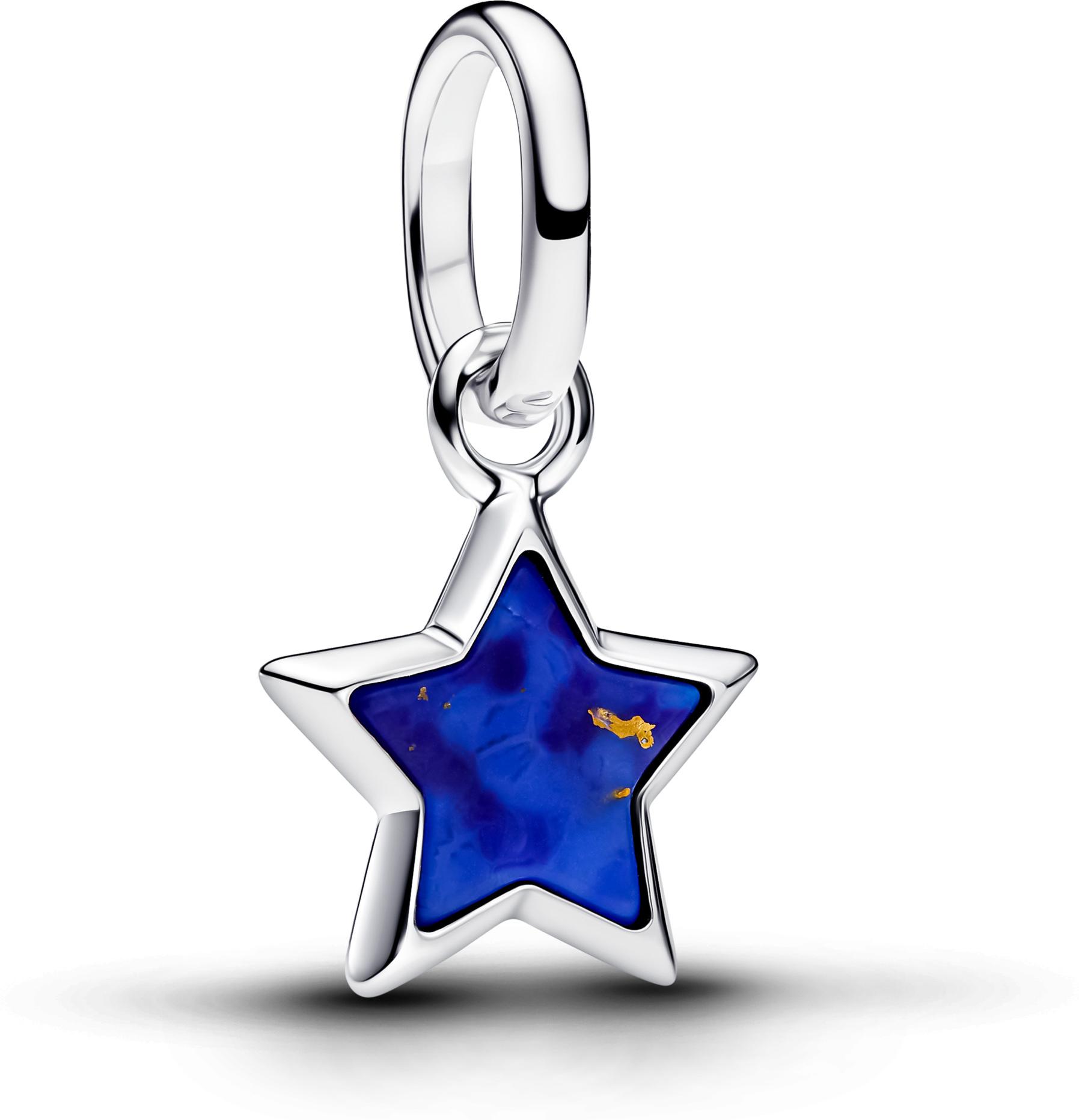 Pandora Blue Star Mini Dangle 794613C01 Charm Anhänger Pandora Blue Star Mini Dangle 794613C01 Charm Anhänger