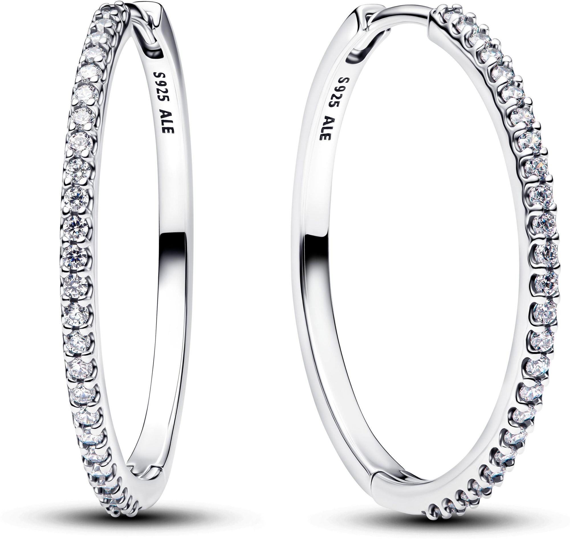Pandora Sparkling Hoop 294650C01 Boucles d'oreille