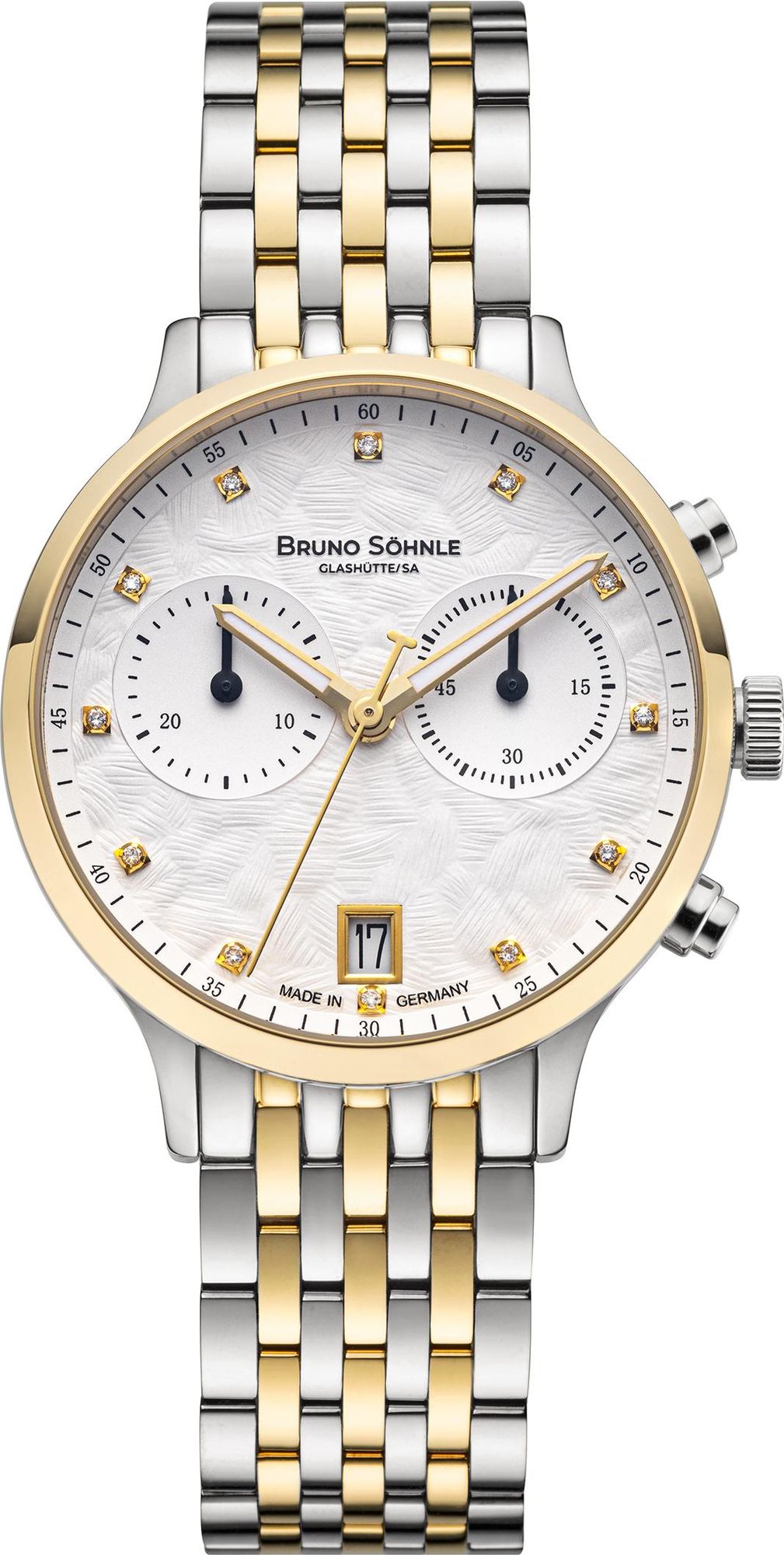BRUNO SÖHNLE UHRENATELIER GLASHÜTTE/SA Bologna Chronograph 17-23238-250 Dameschronograaf