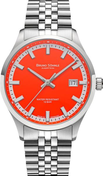 BRUNO SÖHNLE UHRENATELIER GLASHÜTTE/SA Turin Automatik "Bright Red" 17-12230-540 Reloj unisex BRUNO SÖHNLE UHRENATELIER GLASHÜTTE/SA Turin Automatik "Bright Red" 17-12230-540 Reloj unisex