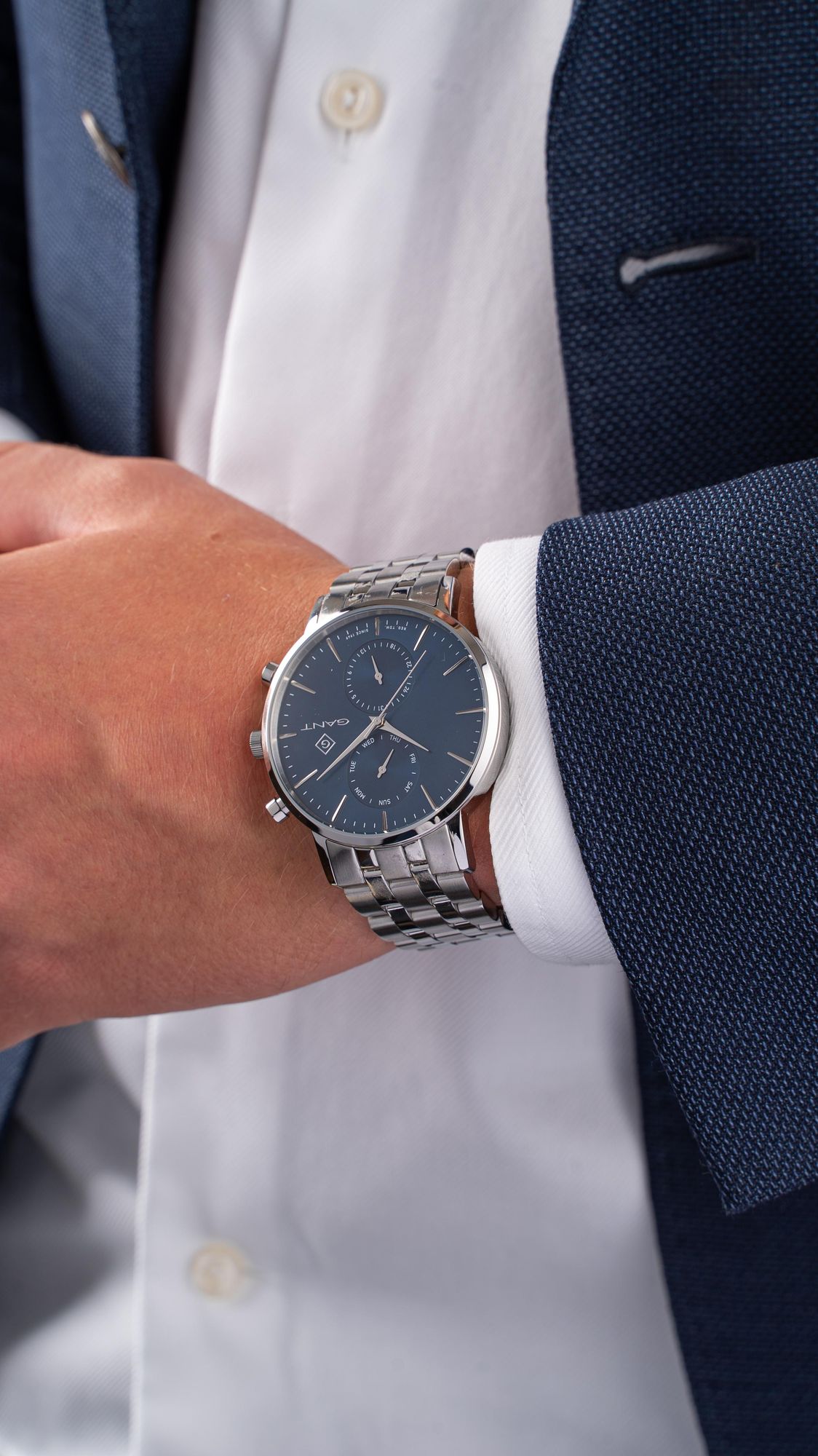 GANT Park Hill Day-Date II G121003 Heren armbandhorloge GANT Park Hill Day-Date II G121003 Heren armbandhorloge