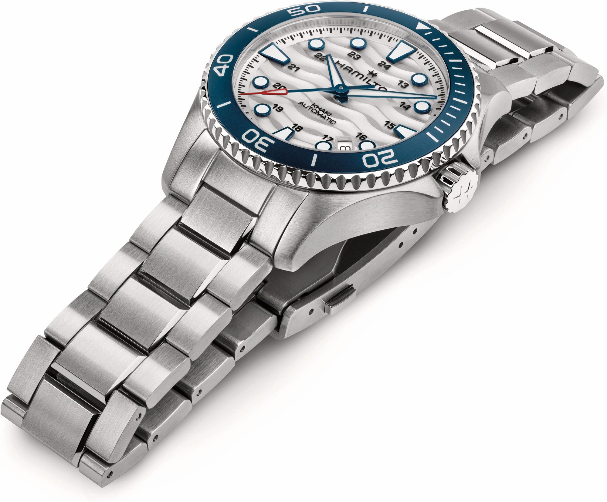 Hamilton Khaki Navy Scuba H82425110 Automatisch horloge voor heren Hamilton Khaki Navy Scuba H82425110 Automatisch horloge voor heren
