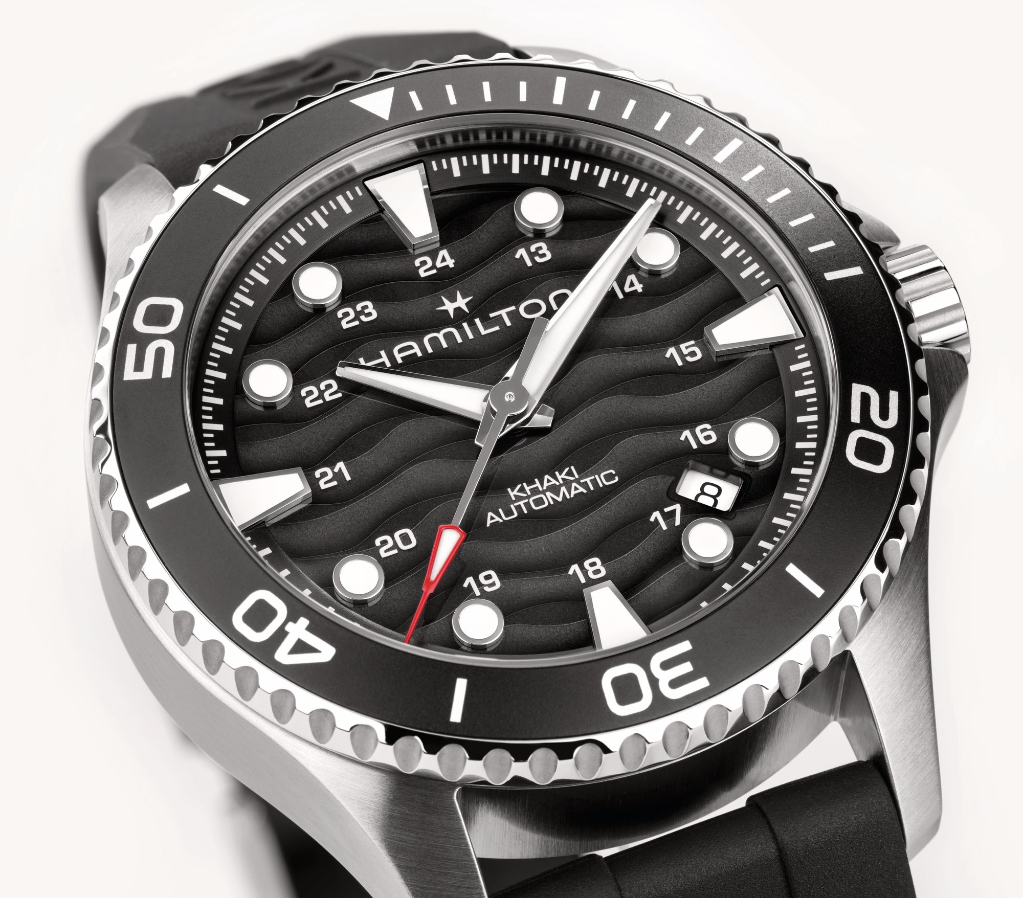 Hamilton Khaki Navy Scuba H82415330 Automatisch horloge voor heren Hamilton Khaki Navy Scuba H82415330 Automatisch horloge voor heren