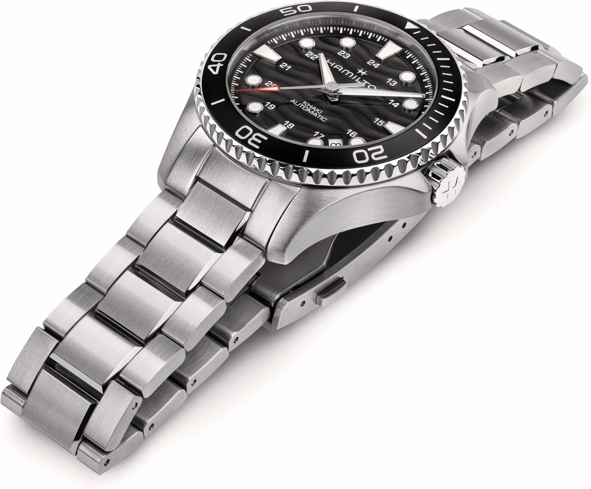 Hamilton Khaki Navy Scuba H82415130 Automatisch horloge voor heren Hamilton Khaki Navy Scuba H82415130 Automatisch horloge voor heren