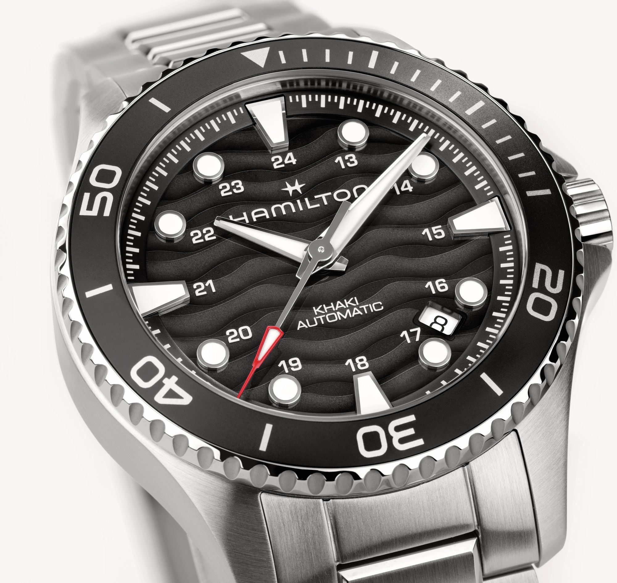 Hamilton Khaki Navy Scuba H82415130 Automatisch horloge voor heren Hamilton Khaki Navy Scuba H82415130 Automatisch horloge voor heren